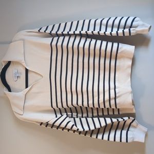& other stories Striped Polo Knit, Women's M